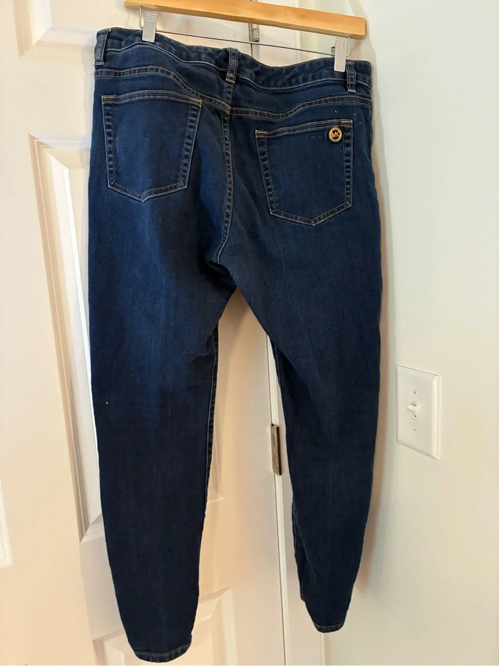Michael Kors Dark Wash Blue Jean Stretch Jeggings